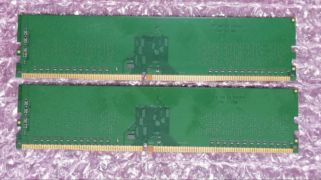 DDR4 8GBx2枚 16GB pc4-2666 動作確認済み ④
