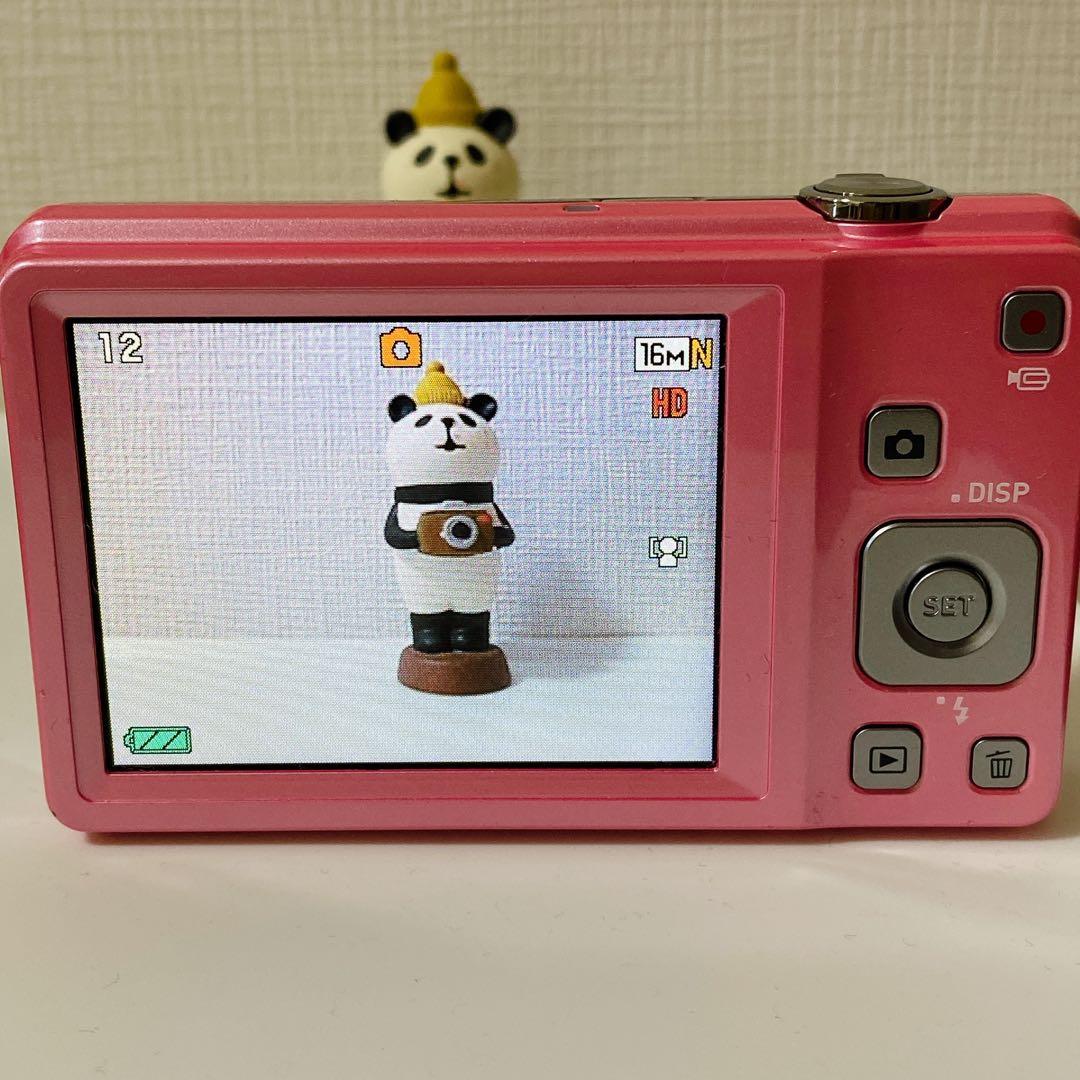 CASIOカシオEXILIM EX-ZS6 16.1mega pixelsピンク