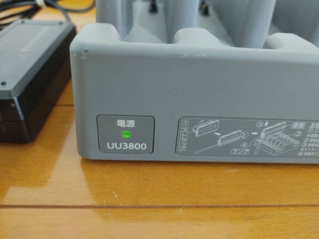 【通電確認済】NEC 集合充電器 UU3800 　 ACアダプタ付　②