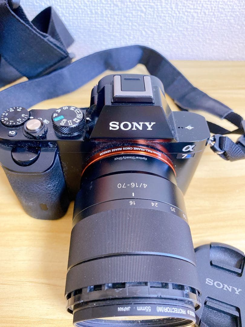 。SONY カメラ　α7s ズームレンズ　カメラレンズ　一眼レフ