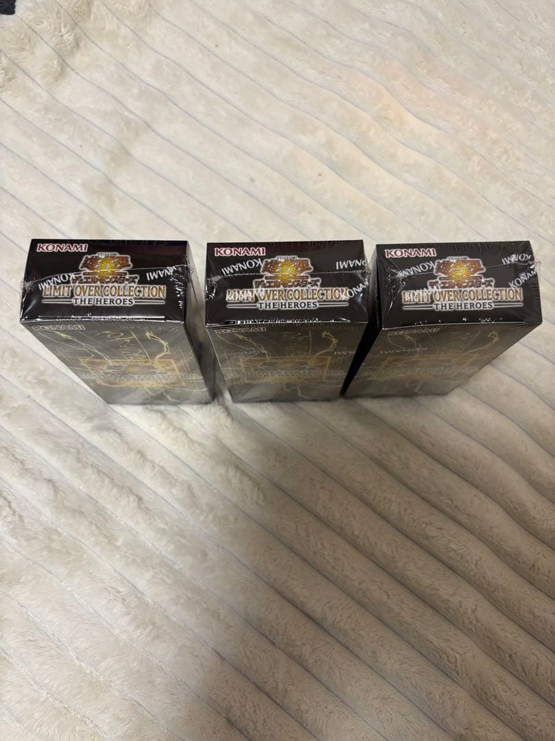 ⭐︎シュリンク付き⭐︎ 遊戯王OCGリミットオーバーコレクションヒーロー3BOX