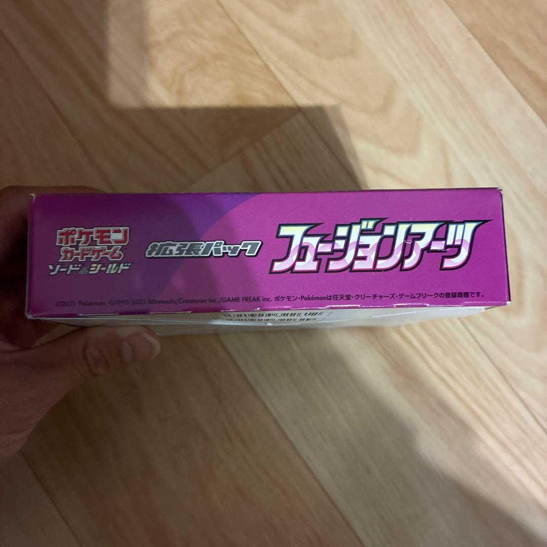 ポケモンカードゲーム フュージョンアーツ BOX シュリンクなしお値下げ⭕️