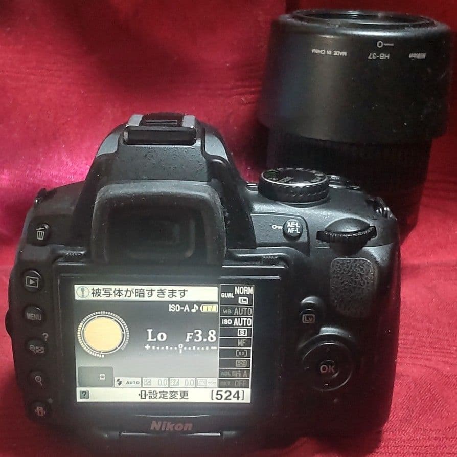 Nikon D5000デジタル一眼レフカメラ＜ 美品/動作確認済＞＋純正Wレンズ