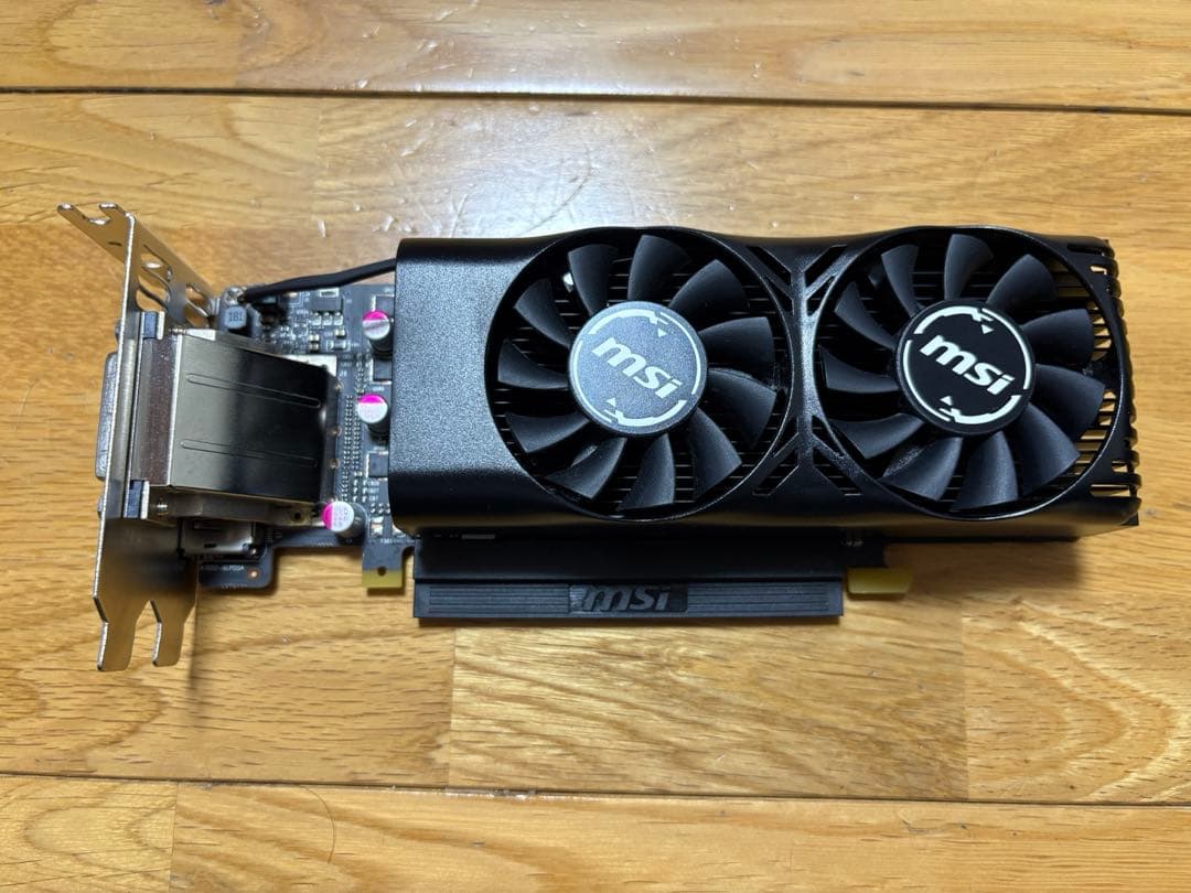 MSI GeForce GTX 1050 Ti 4GT LP ロープロファイル