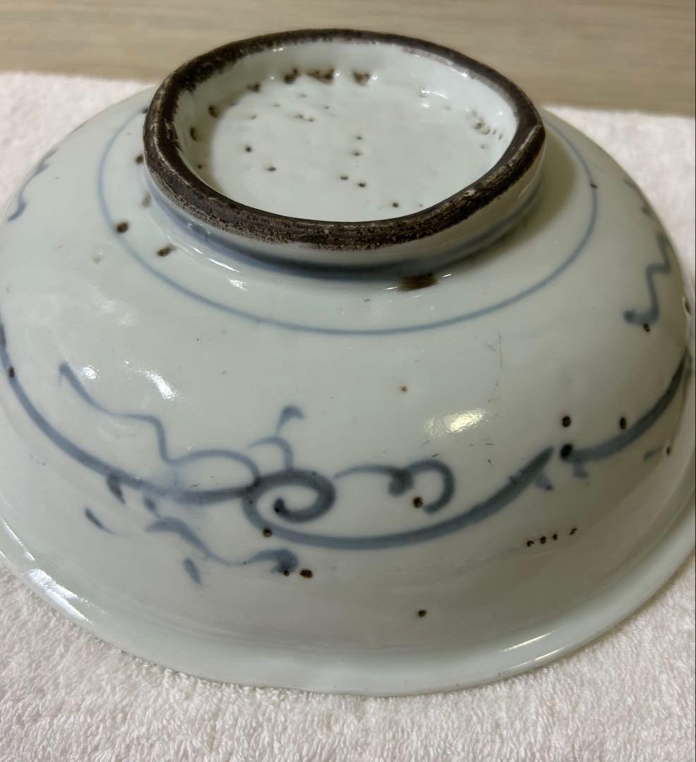 清時代染付け皿