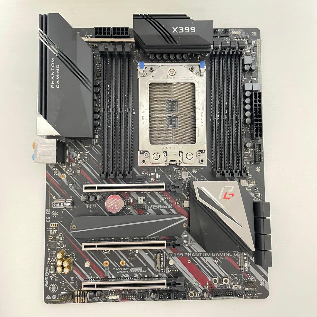 【ジャンク】 x399 マザーボード 2点セット