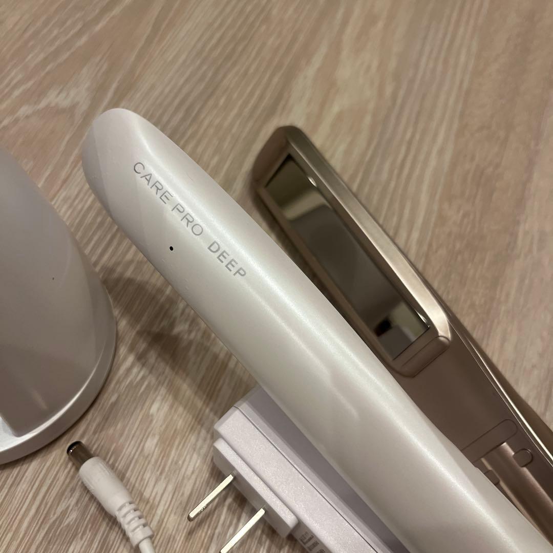 CARE PRO DEEP ヘアアイロン ホワイト