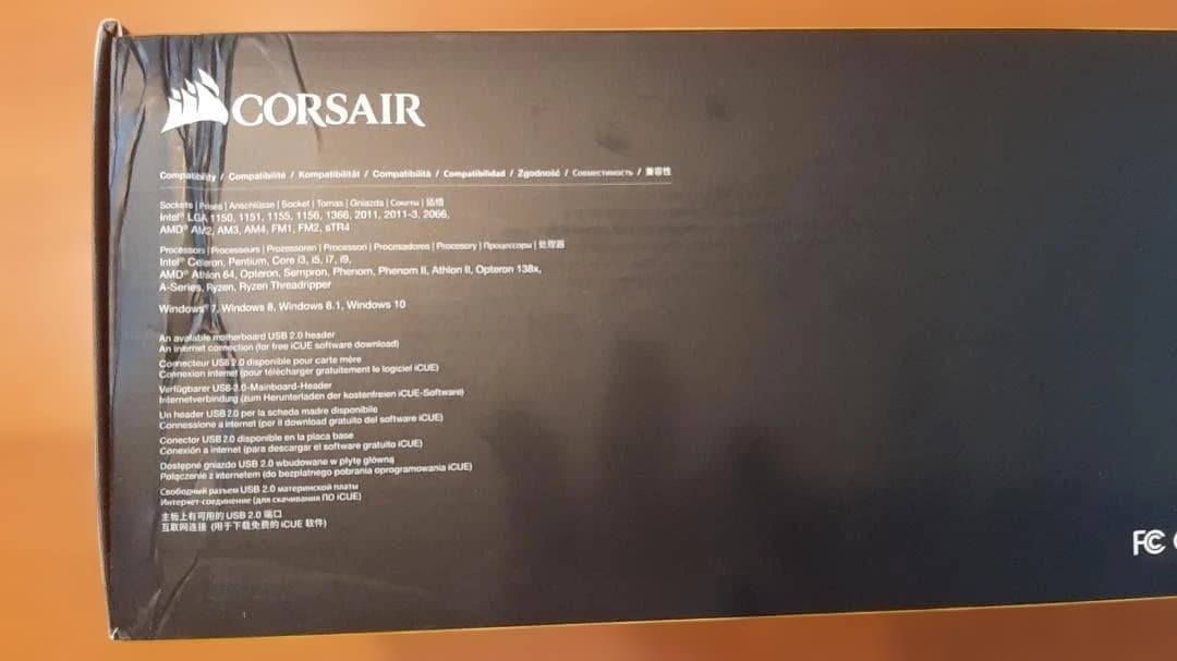 Corsair iCUE H150i RGB PRO XT【未使用_一部欠品有】