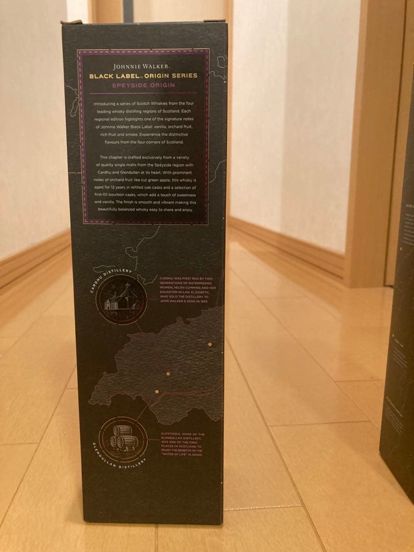 【限定品】ジョニーウォーカーブラックラベル　アイラオリジン　スペイサイドオリジン