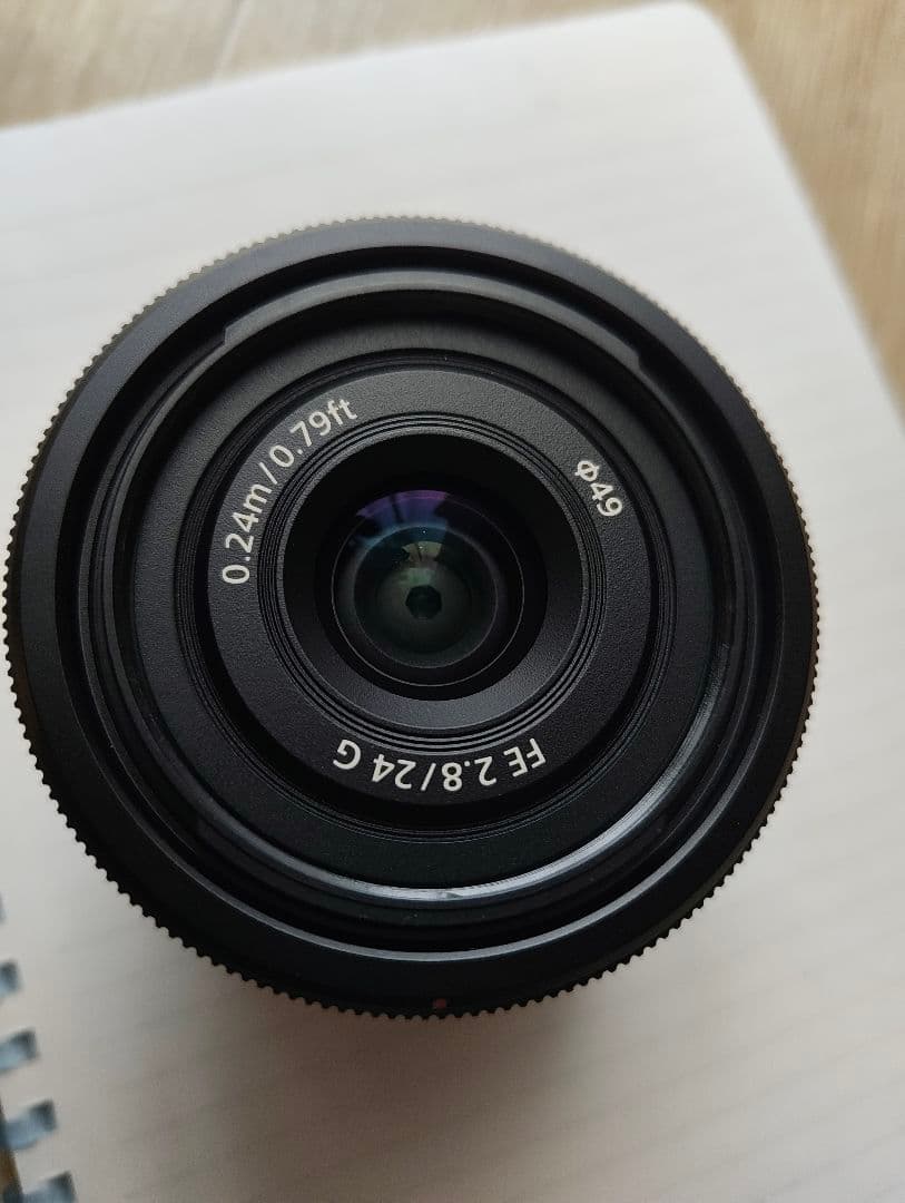Sony FE 2.8/24 G レンズ