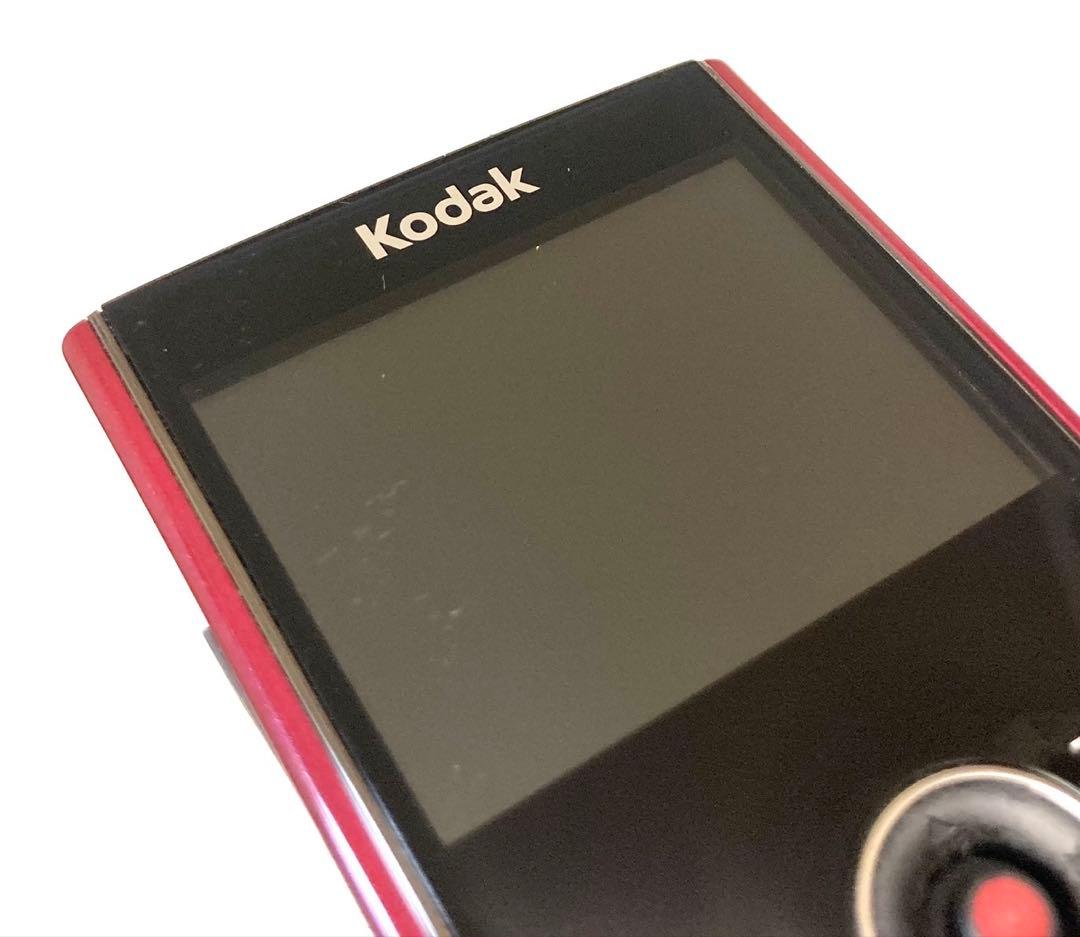 【完動品】Kodak Zi8 ポケットビデオカメラ ラズベリー 希少