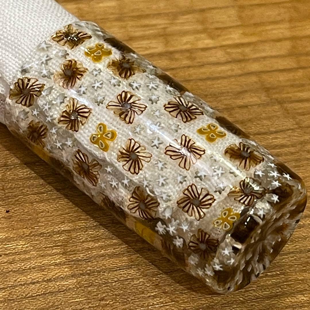 人気硝子作家江波冨士子 茶巾筒　希少作品
