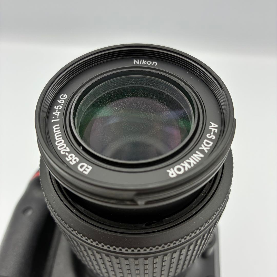 Nikon D5200 ダブルレンズ 軽量 バリアングル 望遠