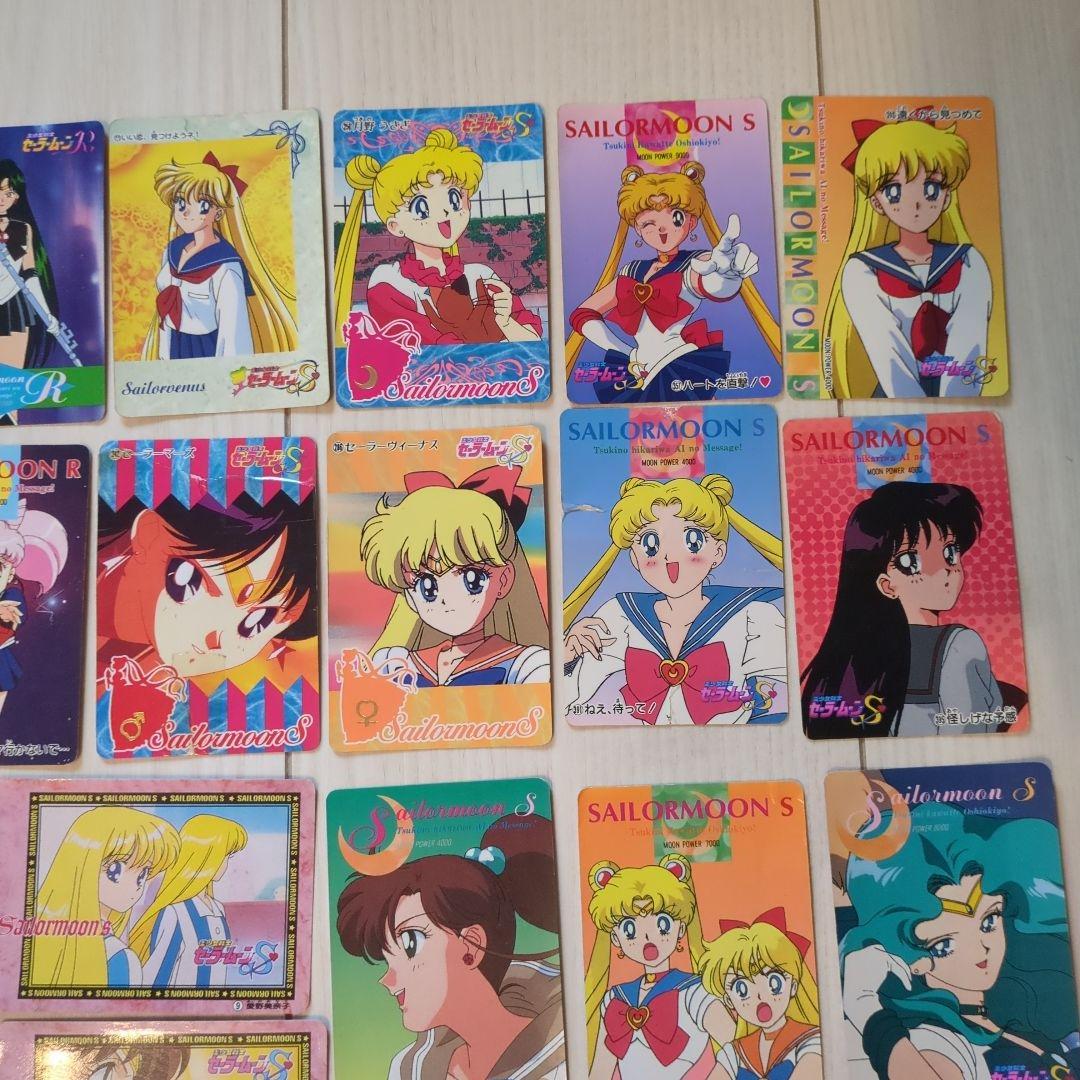 美少女戦士 セーラームーン カードダス シール 他合計 80点