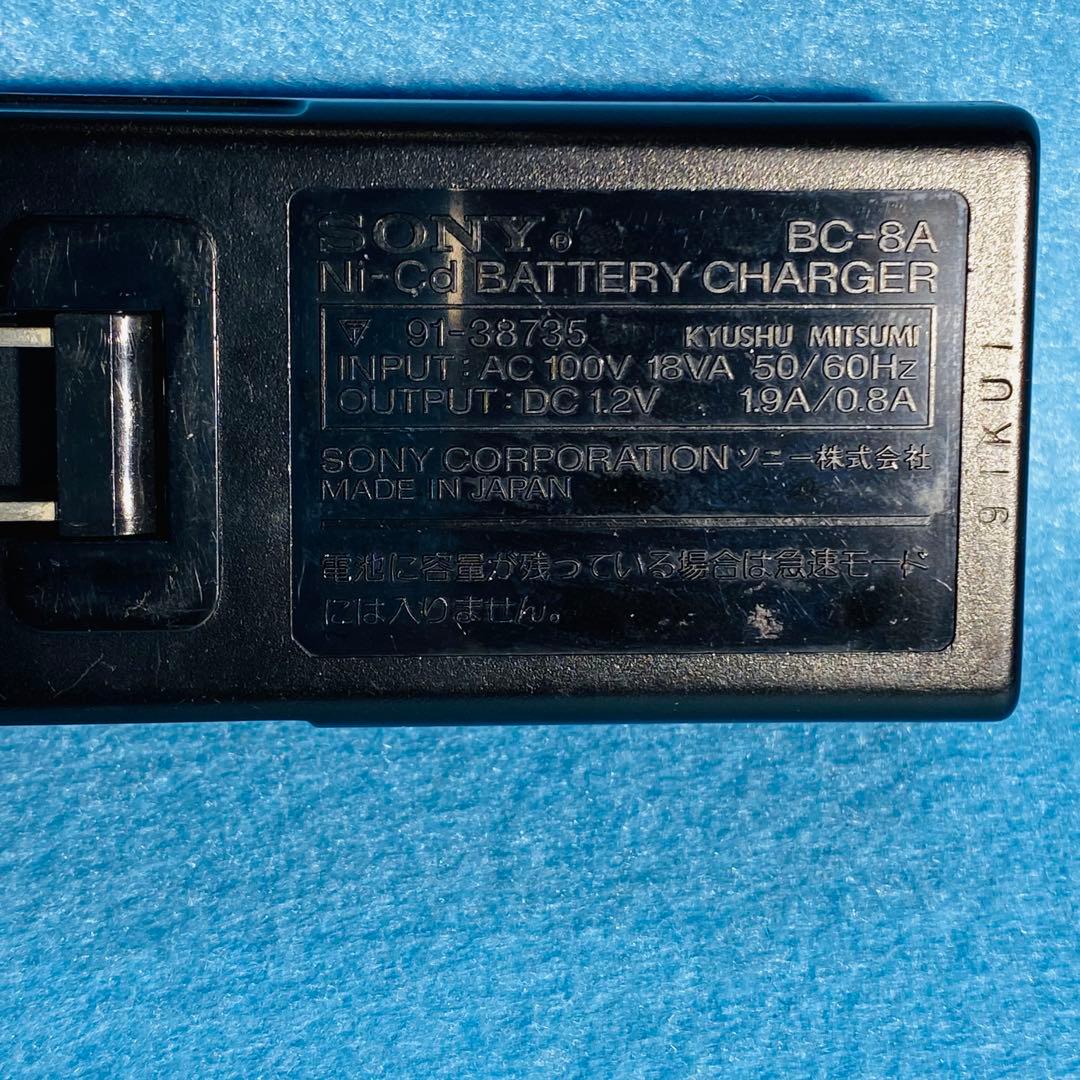 【ジャンク品 】SONY WALKMAN WM-109 本体 電池 充電器セット
