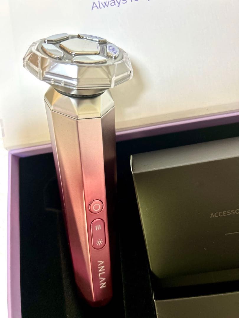 美品・ANLAN RF温冷美顔器 EPI GEL付き