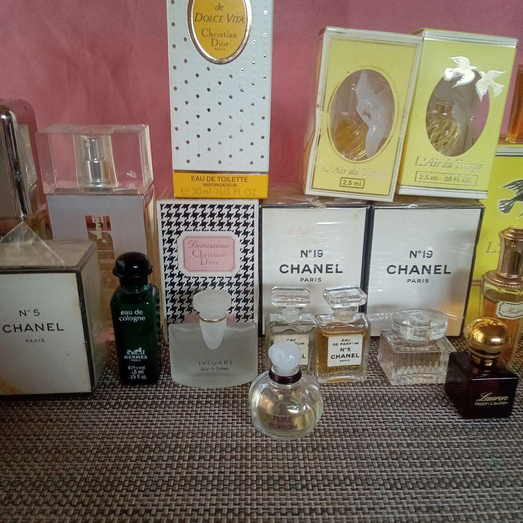 ブランド香水　まとめ売り　CHANEL　BVLGARI　クロエ　HERMES