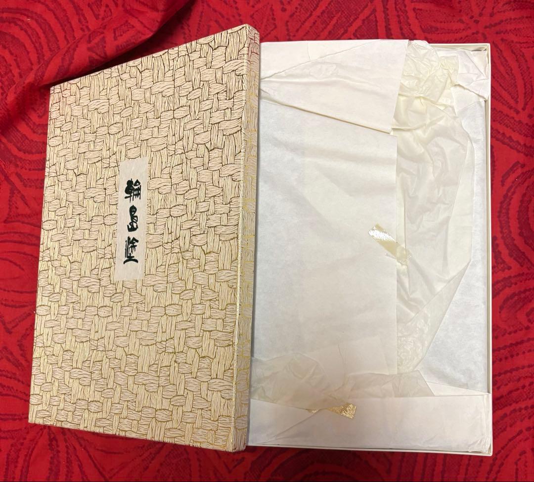 輪島塗 懐石盆（長手盆）5枚セット 35×25cm 金蒔絵 未使用保管品 箱入り