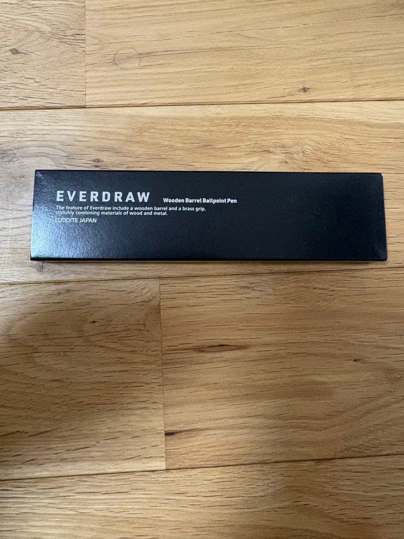 筆記具 EVERDRAW Wooden Barrel Ballpoint Pen