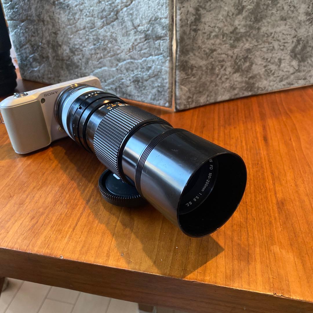 超拘り派へSONY NEX-３➕FDマウントレンズ➕バッテリー付属 N－04