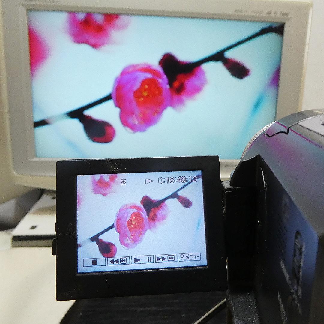 ソニー DCR-PC300【動作良好】MiniDVビデオカメラ　ダビングに最適
