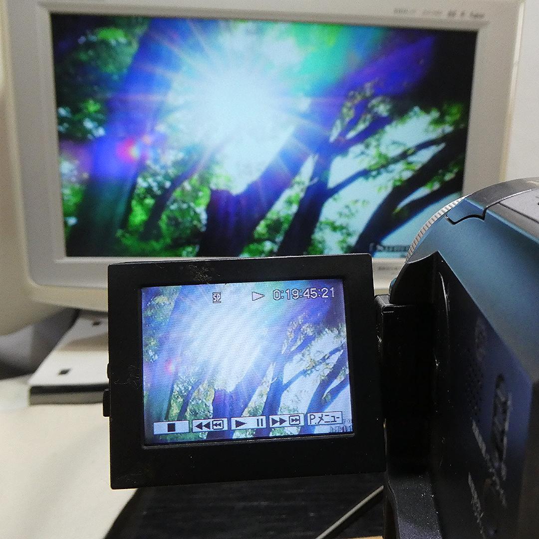ソニー DCR-PC300【動作良好】MiniDVビデオカメラ　ダビングに最適