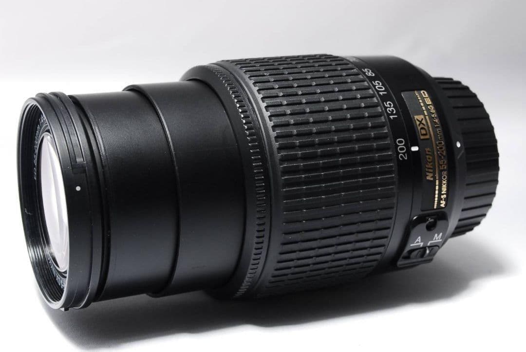 【決算セール】Nikon AF-S 55-200mm ED 極美品 手ブレ補正