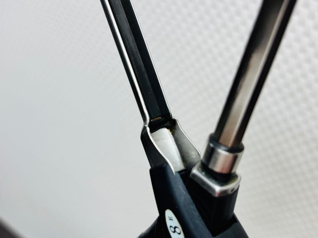 中古美品　理容アイロン 理美容　LENZレンツ8角8ミリアイロン F-8E