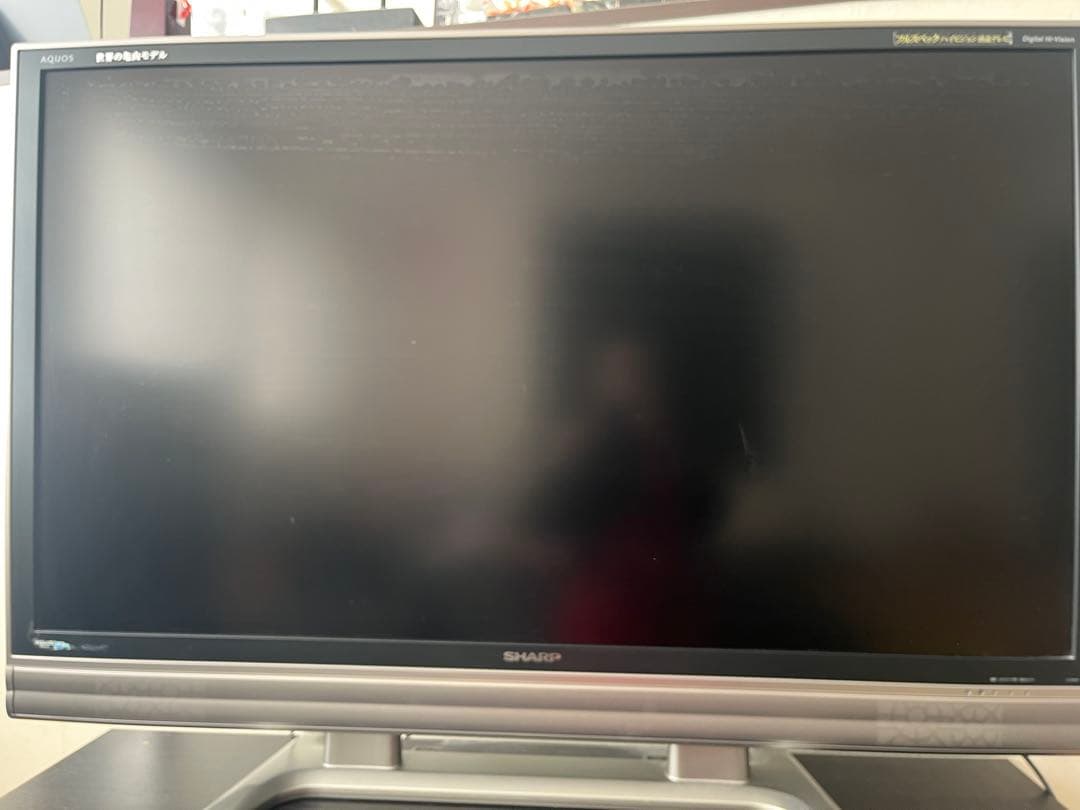 SHARP 液晶テレビ シルバー 卓上スタンド