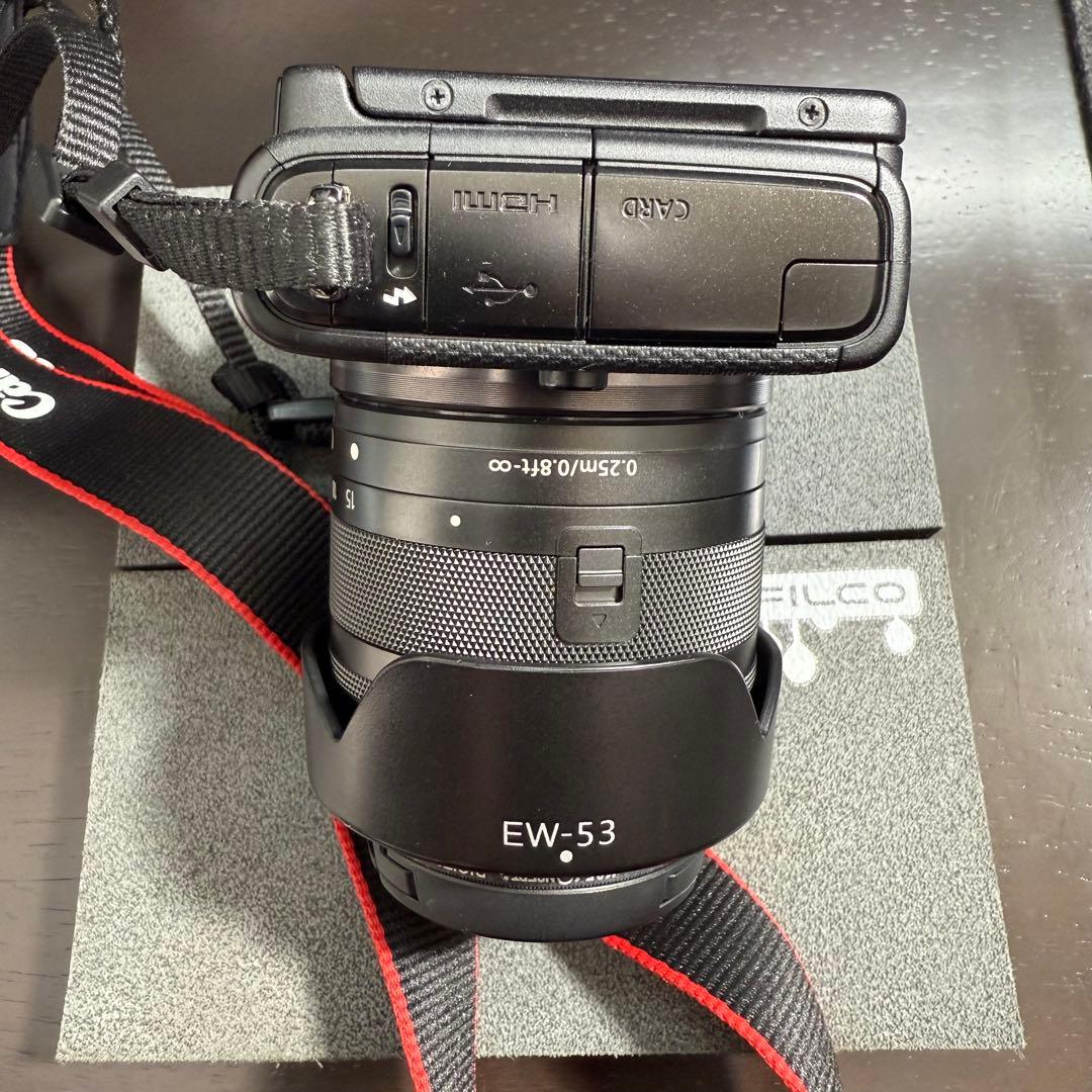 【美品 最安値】Canon EOS M100 ミラーレス一眼 本体 セット