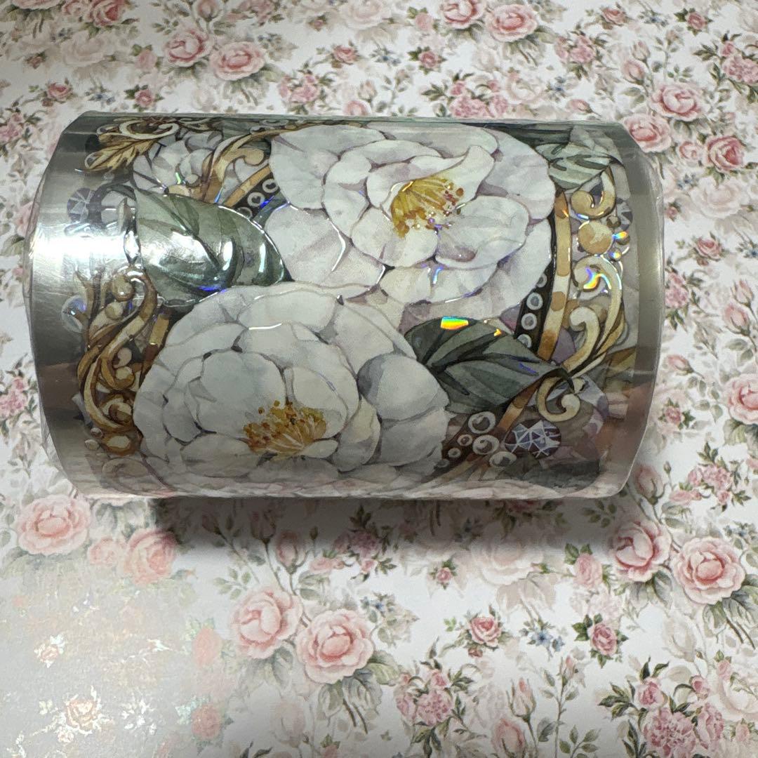 【新品】海外マステ　白露山茶