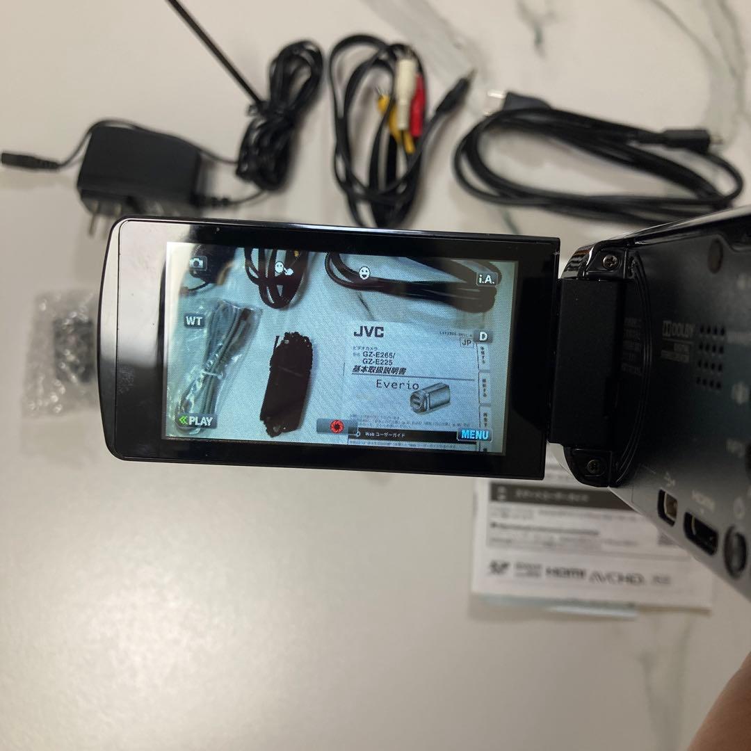 JVC Everio GZ-E265-B ビデオカメラ 動作確認済み