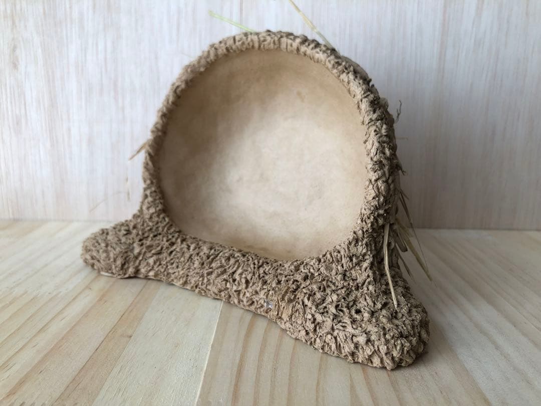 ツバメの人工巣　壁付け用タイプ板貼り付き　新品・未使用品　26-B-4