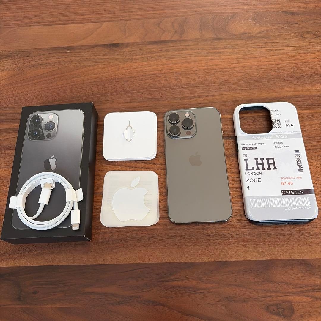 【極美品】Apple iPhone 13 Pro グラファイト【中古】