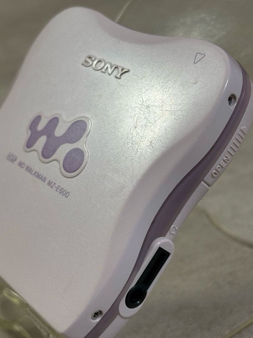 SONY ソニー MDウォークマン MZ-E600 MDプレイヤー