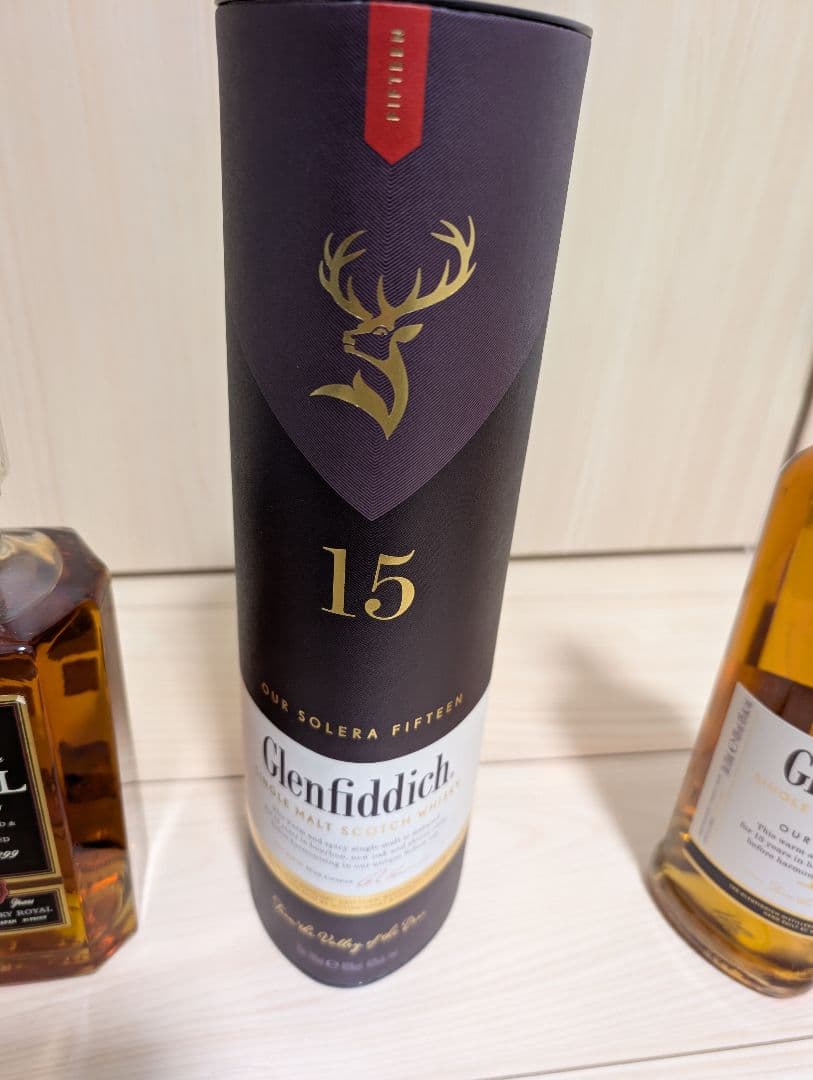 Glenfiddich 15年＆サントリーローヤル 12年 660mlセット