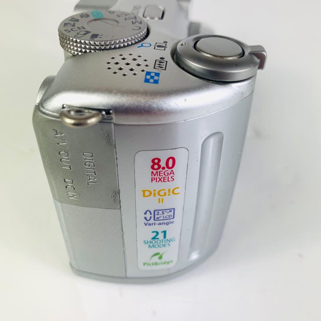【希少・動作確認済】Canon PowerShot A630 オールドコンデジ