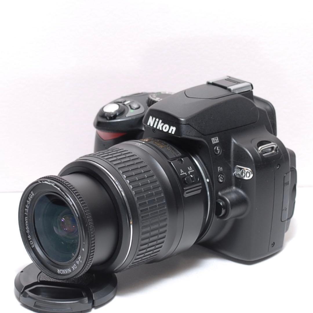 ✨初心者様向け✨Nikon D60✨ シングルレンズ✨ 簡単操作✨スマホ転送◎