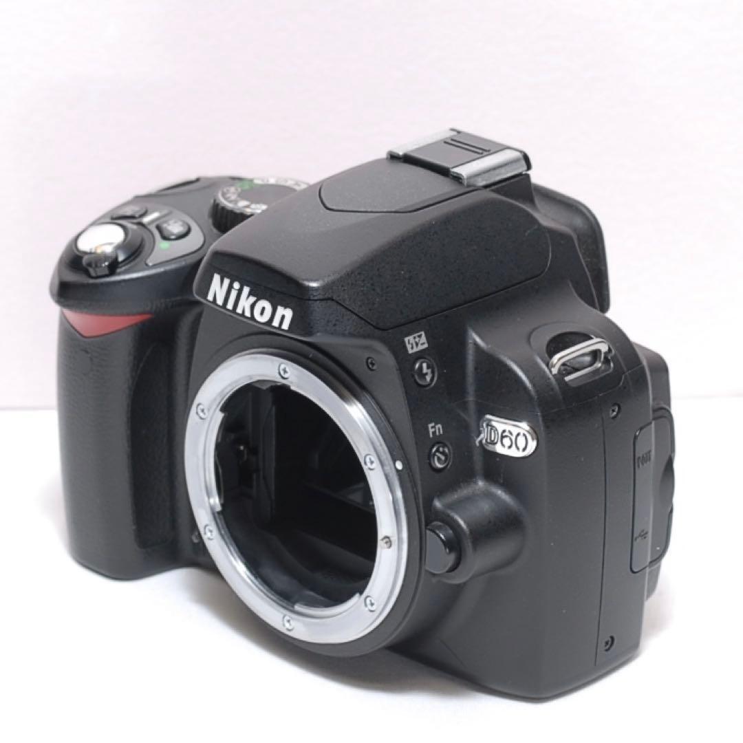 ✨初心者様向け✨Nikon D60✨ シングルレンズ✨ 簡単操作✨スマホ転送◎