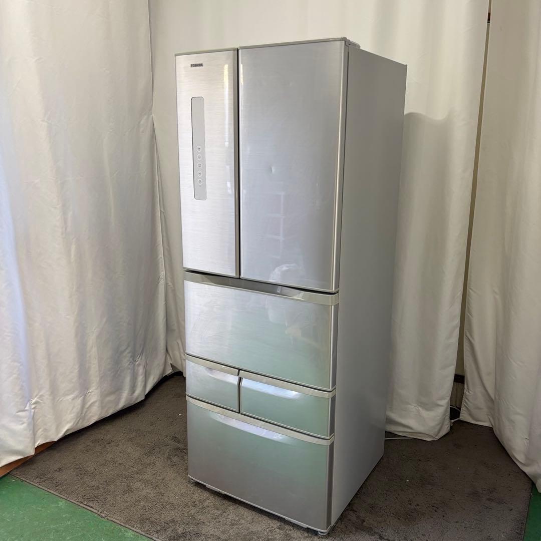 ❤️設置無料❤️　冷蔵庫　東芝　500-600ℓ　フレンチドア　ベジータ　安い　中古