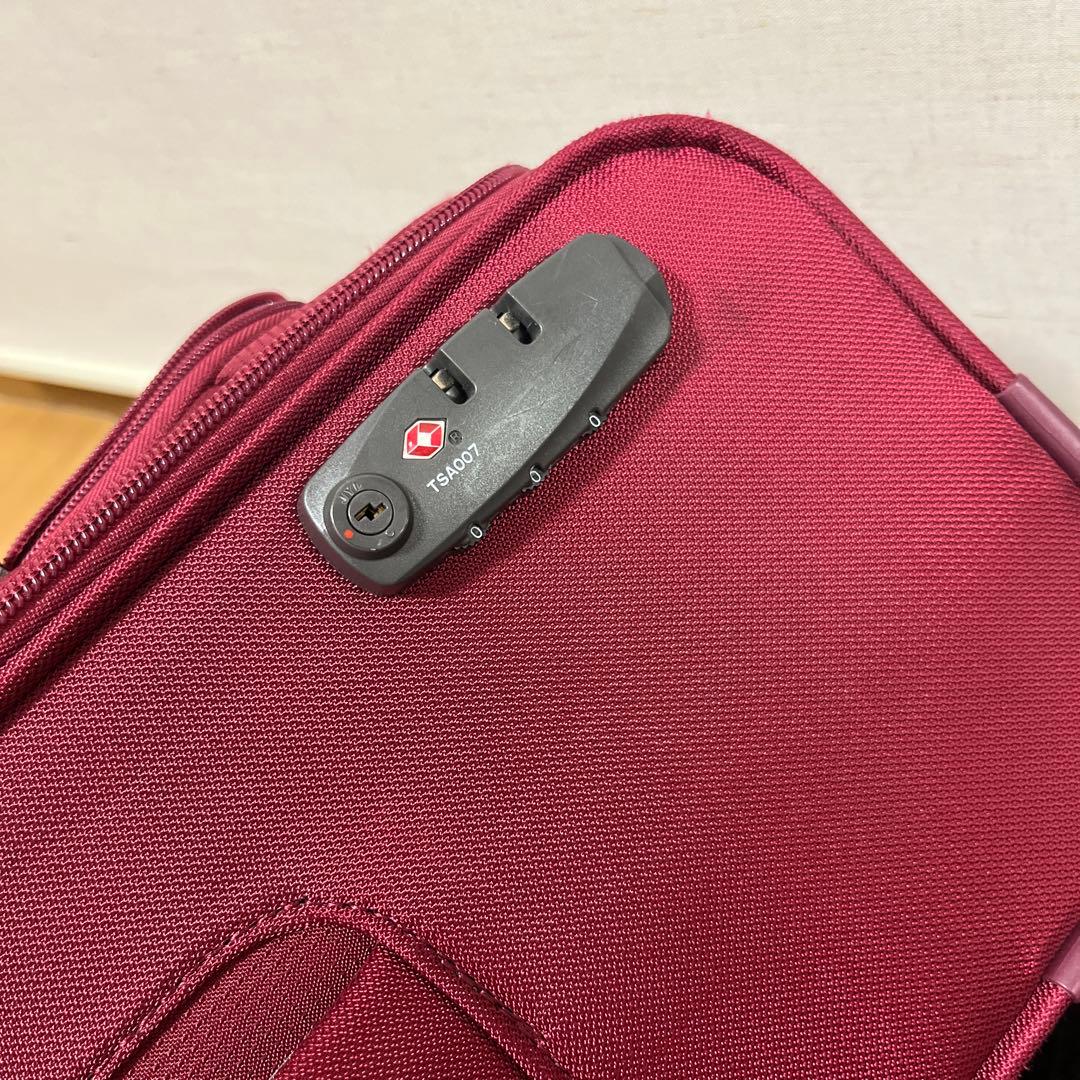 Samsoniteサムソナイト キャリーケース スーツケース ワインレッド