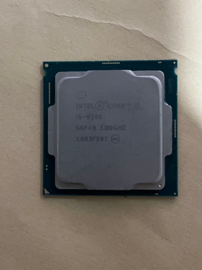 CPU Intel Core i5-9600 CPU 3.8GHz