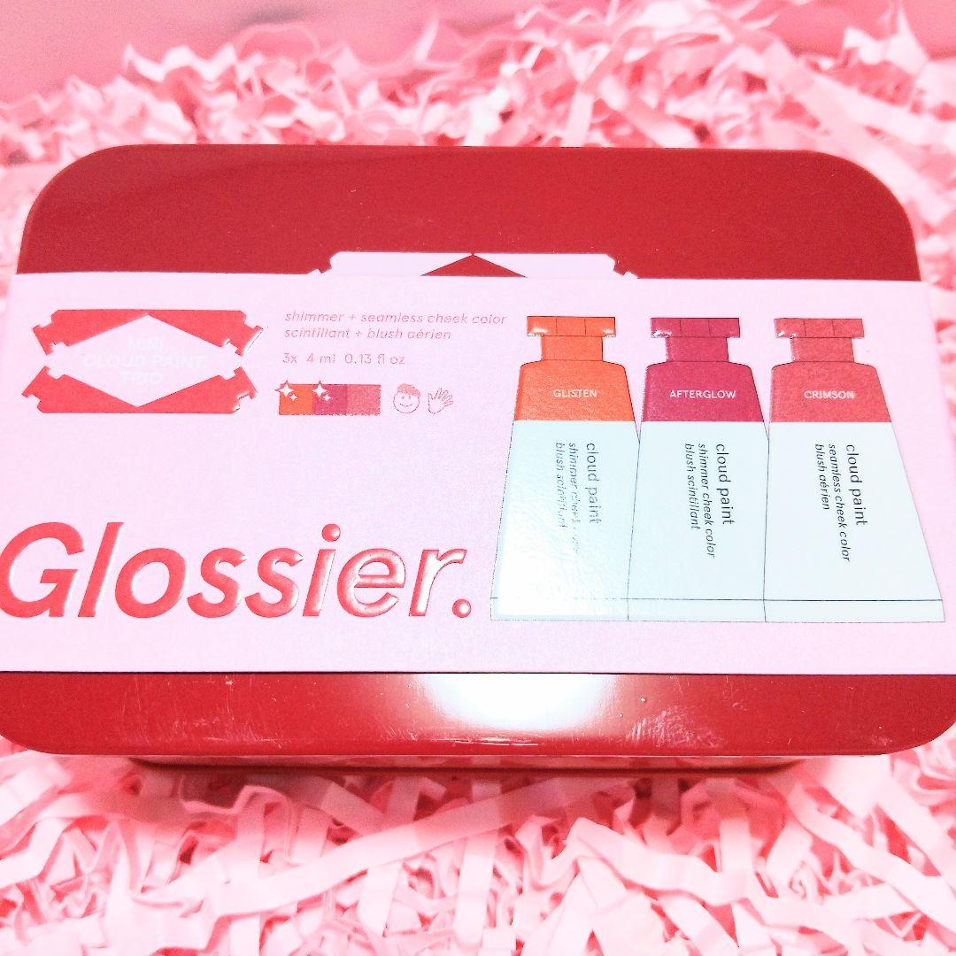☆限定☆【Mini Cloud Paint Trio】glossier　チーク