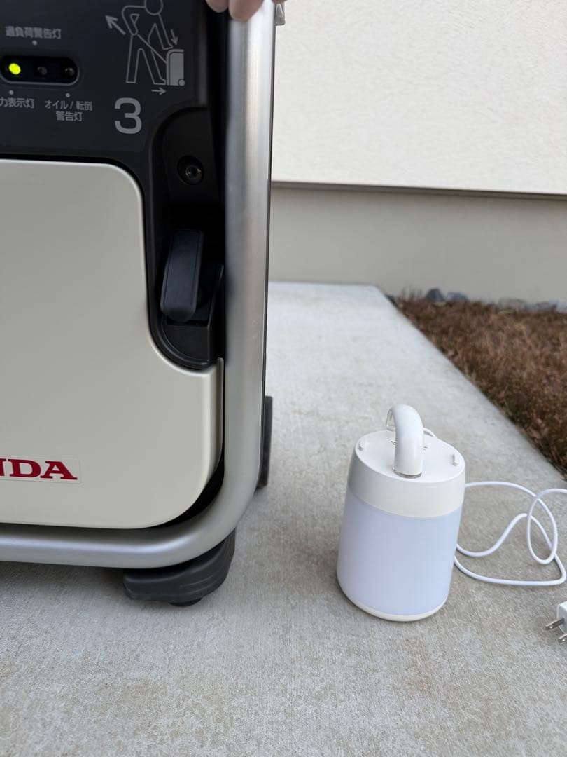 Honda エネポ EU9iGB カセットガス発電機 ほぼ未使用 動作確認済