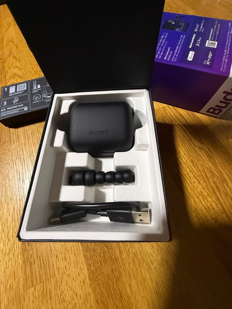 SONY INZONE Buds ブラック　WF-G700N