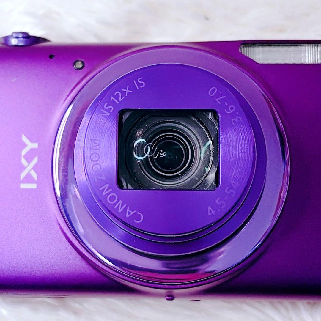 人気✨Wi-Fi搭載✨極美品✨Canon IXY 630 パープル内箱外箱付き