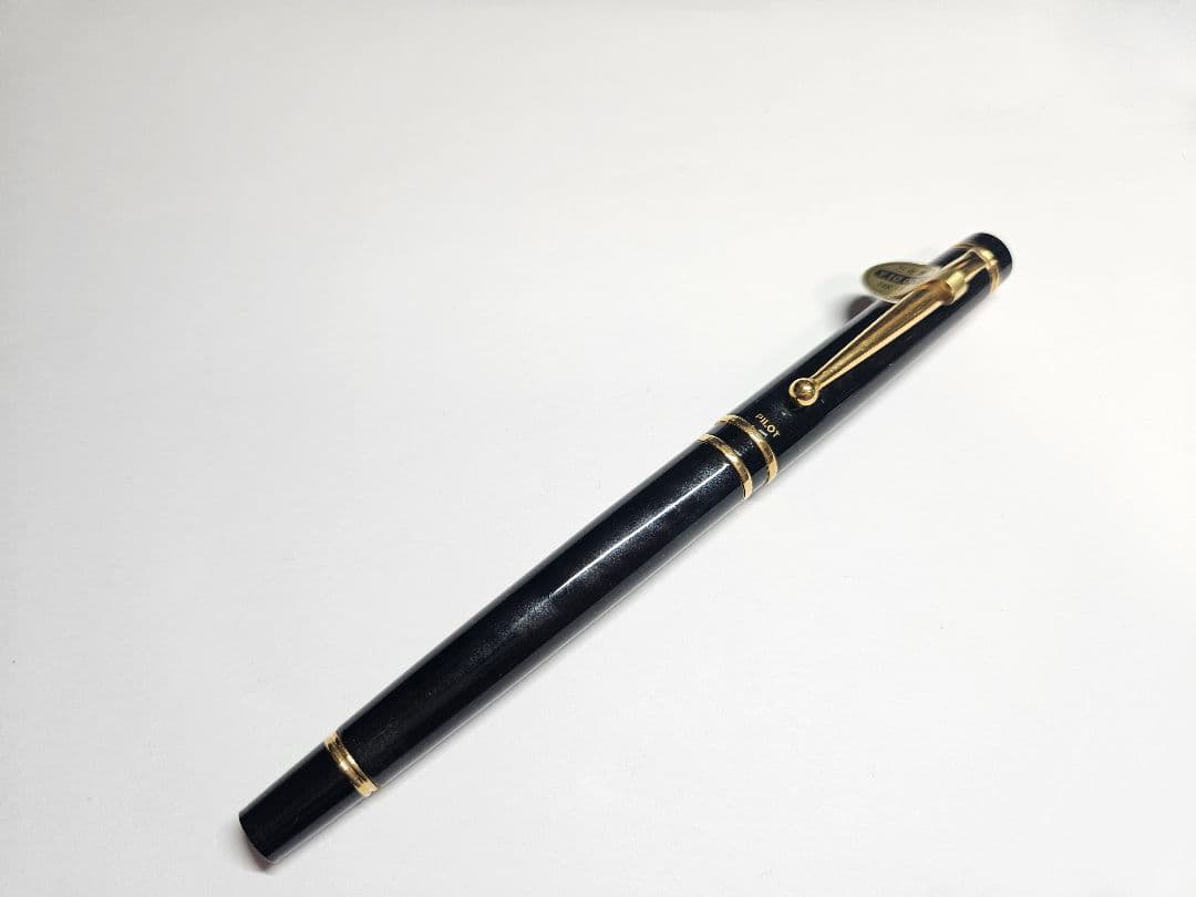 パイロット グランセ 万年筆 F ブラックマーブル 14K 廃番 廃盤