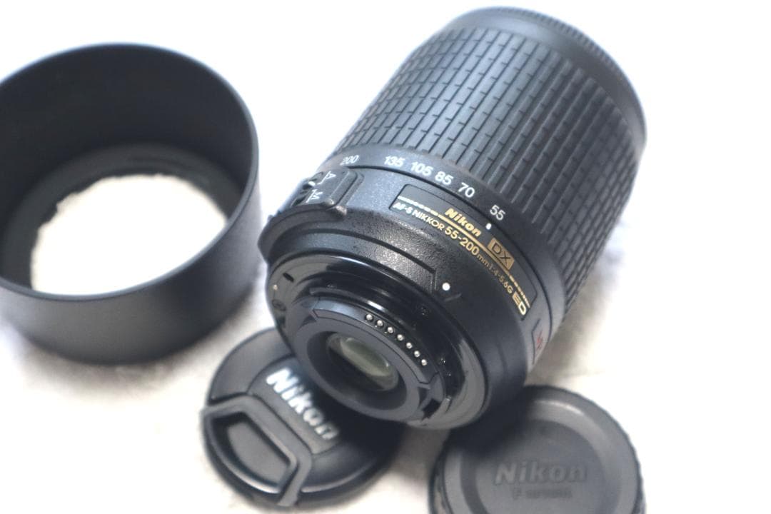 NIKON 望遠ズームレンズニコンDX55-200mmF4-5.6G ED VR