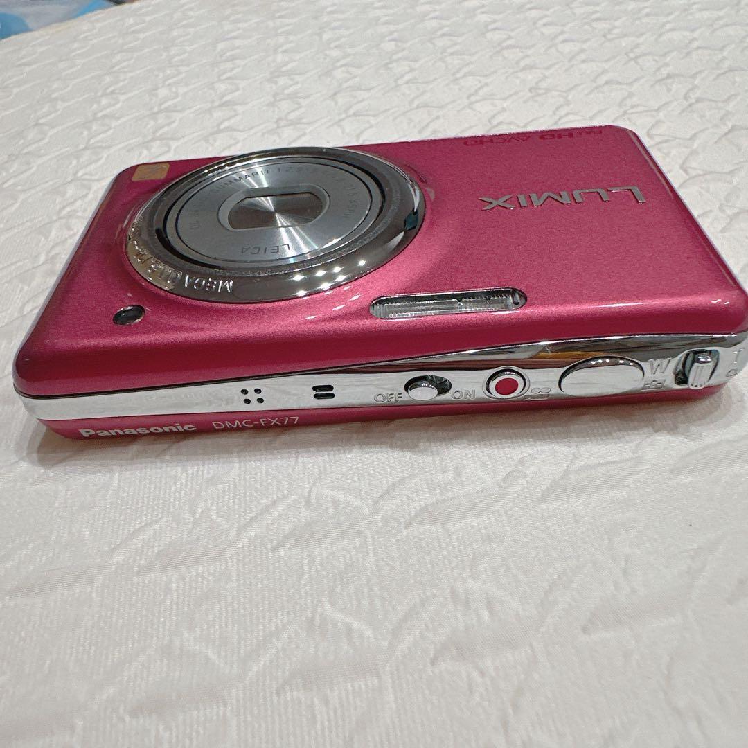 Panasonic LUMIX DMC-FX77 ピンク