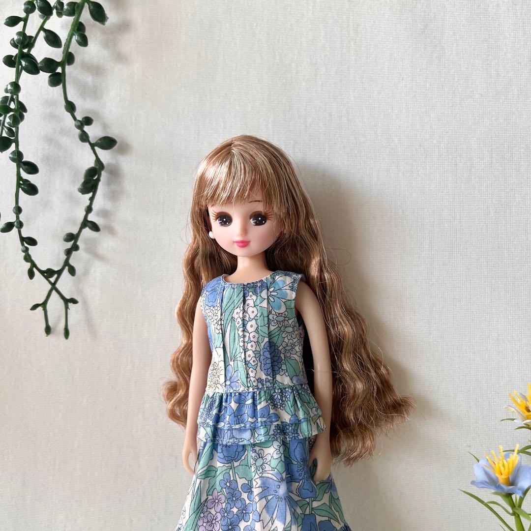 さくら　リカちゃんの服　ハンドメイド